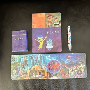 Pixar Character Notebook and Pen Set